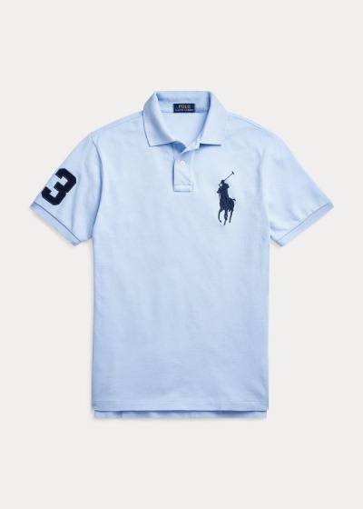 Polo Ralph Lauren Big Pony Mesh Polo Shirt Herre Danmark (OAMZV2831)